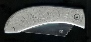 enrgaved scroll replacement knife