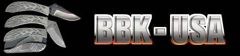 belt buckle knife logo